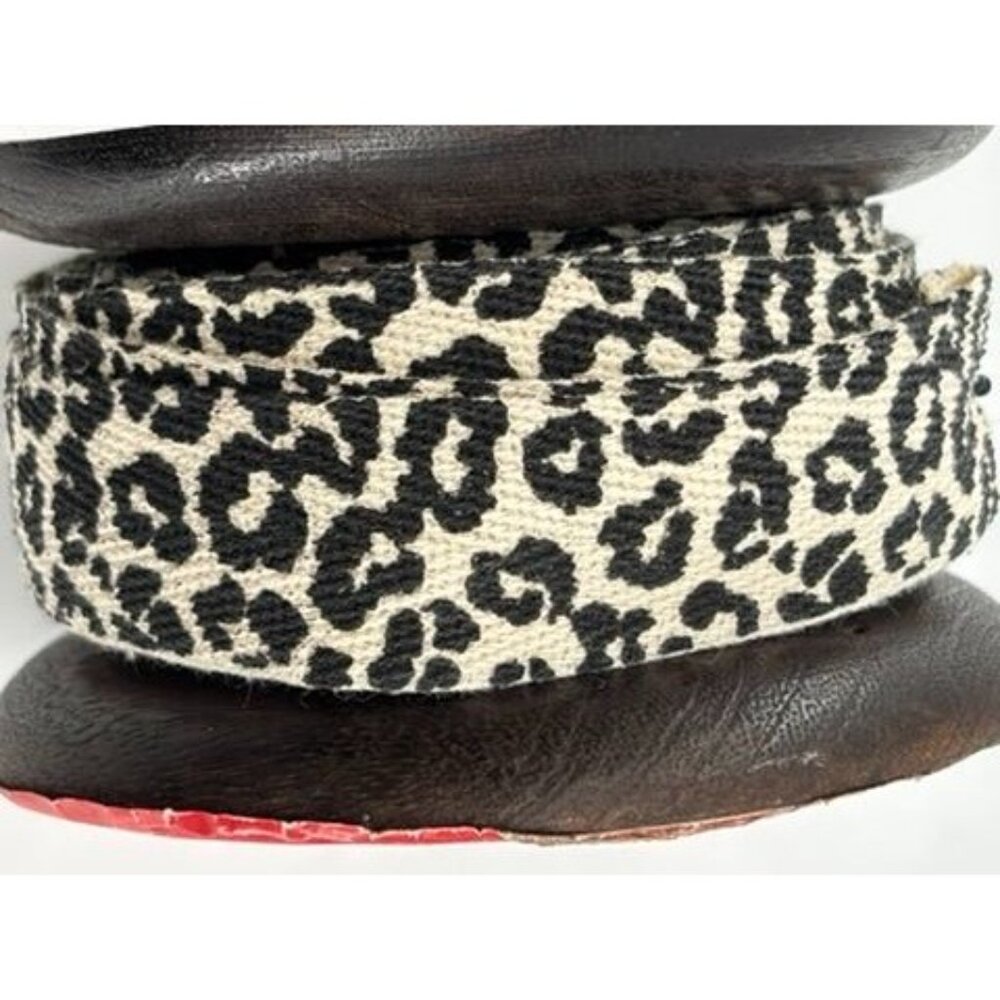 Martha Stewart Leopard Print Ribbon 6 yards 6 inches